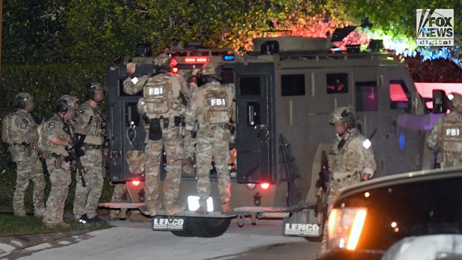 FBI raids a mansion in Beverly Hills