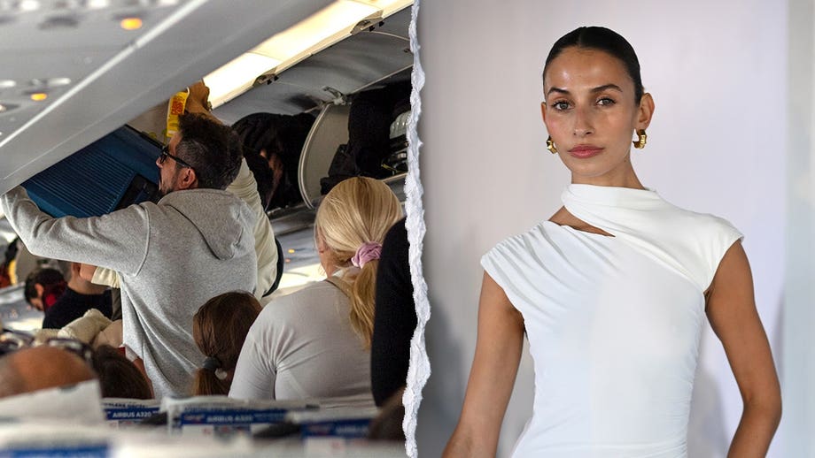 Pregnant influencer 'just so shocked' when flight attendant refuses to lift her bag