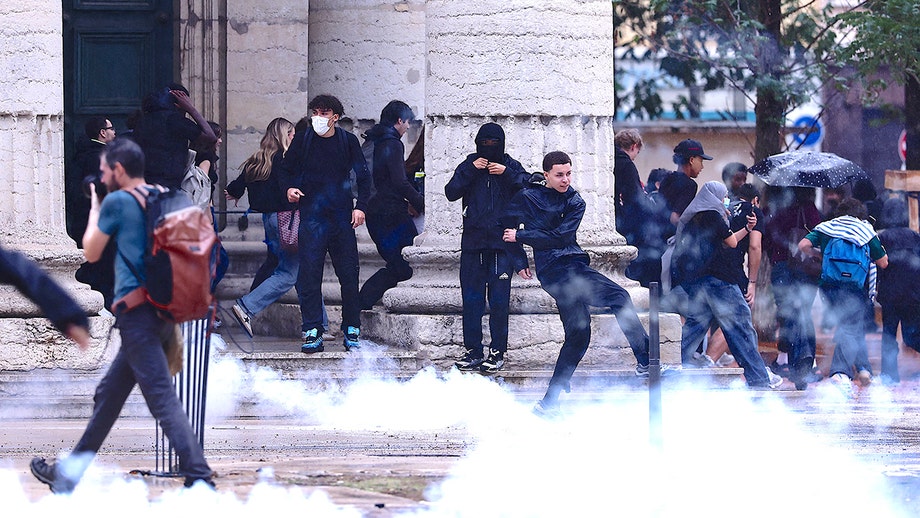 Teen's hand blown off by police grenade during French student protests: report