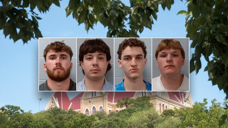 Four fraternity pledges arrested on hazing allegations after teen forced into truck: cops