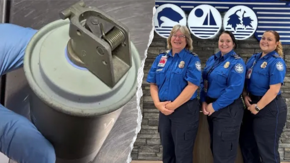 Airport X-ray exposes dangerous weapon illegally concealed in passenger's carry-on