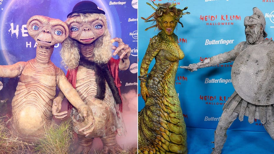 Heidi Klum leads celebs with over-the-top couples' Halloween costumes through the years