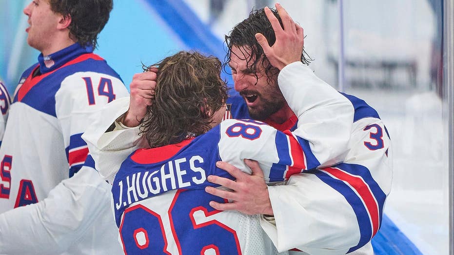 Team USA's Olympic hockey heroes reunite as Jack Hughes' Devils land goalie Connor Hellebuyck in blockbuster