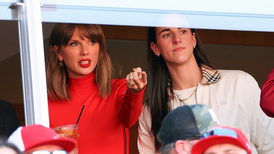 Caitlin Clark and Taylor Swift spotted together again cheering on Travis Kelce at Chiefs game