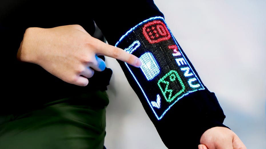 Your next shirt could have a built-in touchscreen