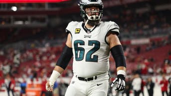 Jason Kelce lives it up during Super Bowl week in Las Vegas