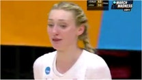 Stanford women's basketball star appears to swear at an official while fouling out