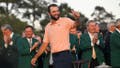 AUGUSTA, GEORGIA - APRIL 14: Scottie Scheffler is introduced as the 2024 Masters Champion during the final round of  Masters Tournament at Augusta National Golf Club on April 14, 2024 in Augusta, Georgia. (Photo by Ben Jared/PGA TOUR via Getty Images)
