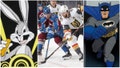 A special broadcast of the Golden Knights and Avalanche game on April 14 will feature Warner Bros Discovery characters like Bugs Bunny, Batman, and Wonder Woman. (Getty Images)
