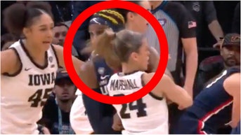 Refs made correct call at end of Iowa-UConn game, slowed down video proves