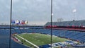 Highmark Stadium, home of the Buffalo Bills, before a game in 2023. (Credit: Armando Salguero, OutKick) - Fox News