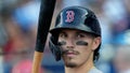 KANSAS CITY, MISSOURI - AUGUST 05:  Jarren Duran #16 of the Boston Red Sox prepares to bat against the Kansas City Royals at Kauffman Stadium on August 05, 2024 in Kansas City, Missouri. (Photo by Ed Zurga/Getty Images) - Fox News