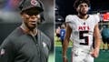 Atlanta Coach Raheem Morris Defends Falcons WR Drake London Over 'Gun' Celebration - Fox News