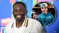San Jose Sharks rookie Macklin Celebrini didn't take long to score his first NHL goalie and it impressed Golden State Warriors star Draymond Green. (Getty Images) - Fox News