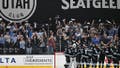 SALT LAKE CITY, UTAH - OCTOBER 08: The Utah Hockey Club celebrate after defeating the Chicago Blackhawks 5-2 in their inaugural game on October 08, 2024 at Delta Center in Salt Lake City, Utah.  (Photo by Jamie Sabau/Getty Images) - Fox News