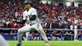 CLEVELAND, OHIO - OCTOBER 19: Juan Soto #22 of the New York Yankees celebrates after hitting a home run in the 10th inning against the Cleveland Guardians during Game Five of the American League Championship Series at Progressive Field on October 19, 2024 in Cleveland, Ohio. (Photo by Maddie Meyer/Getty Images) - Fox News