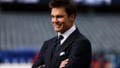 CHICAGO, ILLINOIS - NOVEMBER 17: Fox Sports broadcaster Tom Brady smiles on the field prior to an NFL football game between the Chicago Bears and the Green Bay Packers at Soldier Field on November 17, 2024 in Chicago, Illinois. (Photo by Kevin Sabitus/Getty Images) - Fox News
