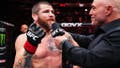 NEW YORK, NEW YORK - NOVEMBER 16: Jim Miller of the United States of America talks to Joe Rogan after his victory against Damon Jackson in a middleweight fight during the UFC 309 event at Madison Square Garden on November 16, 2024 in New York City. (Photo by Jeff Bottari/Zuffa LLC) - Fox News