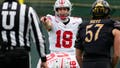Ohio State Buckeyes quarterback Will Howard calls out the defense during a game against the Northwestern Wildcats. - Fox News