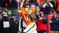 Dec 15, 2024; Denver, Colorado, USA; Denver Broncos wide receiver Courtland Sutton (14) prepares to pull in a touchdown reception in the fourth quarter against the Indianapolis Colts at Empower Field at Mile High. Mandatory Credit: Ron Chenoy-Imagn Images - Fox News