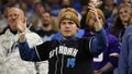 DETROIT, MICHIGAN - JANUARY 05: The Detroit Lions fans react during the fourth quarter against the Minnesota Vikings at Ford Field on January 05, 2025 in Detroit, Michigan. (Photo by Mike Mulholland/Getty Images) - Fox News