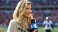 CBS Sideline Reporter Melanie Collins Wraps Her Hands Around A Shotgun &amp; Leaves Men Speechless - Fox News