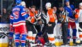 Ranger Immediately Regrets Dropping Gloves, Gets Dummied By Flyers Tough Guy Nic Deslauriers - Fox News