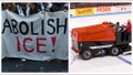 Fan Waves "Abolish ICE" &amp; Trans Flag On Ice During PWHL Game - Fox News