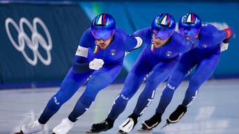 Italian Speed Skater Trolls Team USA With Steph Curry’s ‘Night Night’ Celebration - Fox News