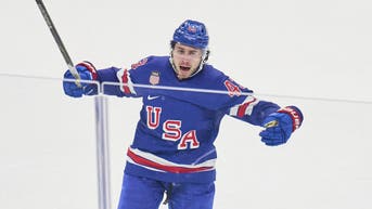 US Hockey Player Quinn Hughes Says USA Is 'Greatest Country In The World' After Game Winning Goal - Fox News