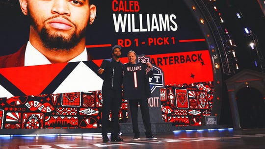 Bears' Caleb Williams breaks Caitlin Clark's draft night merch sales record