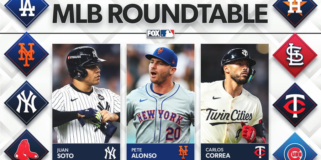 Will Yankees lose Juan Soto? Dodgers' best trade target? 'Golden At-Bat' rule?