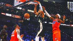 Bucks use 3-point barrage to beat Thunder 97-81 for NBA Cup title