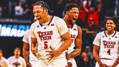 Texas Tech rallies from 16 down to beat Arkansas in first OT game in March Madness