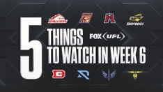 Five things to watch for in Week 6 of the 2025 UFL season