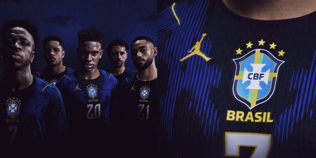 Brazil's 2026 FIFA World Cup Away Kits Revealed As Jordan's