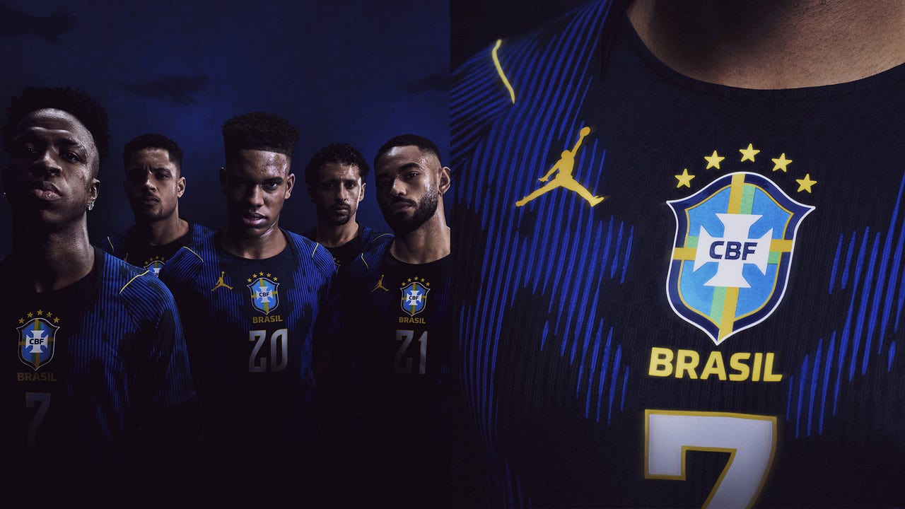 Brazil's 2026 FIFA World Cup Away Kits Revealed As Jordan's
