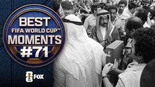 Kuwait's Princely Protest Makes World Cup Top 100 Moments List