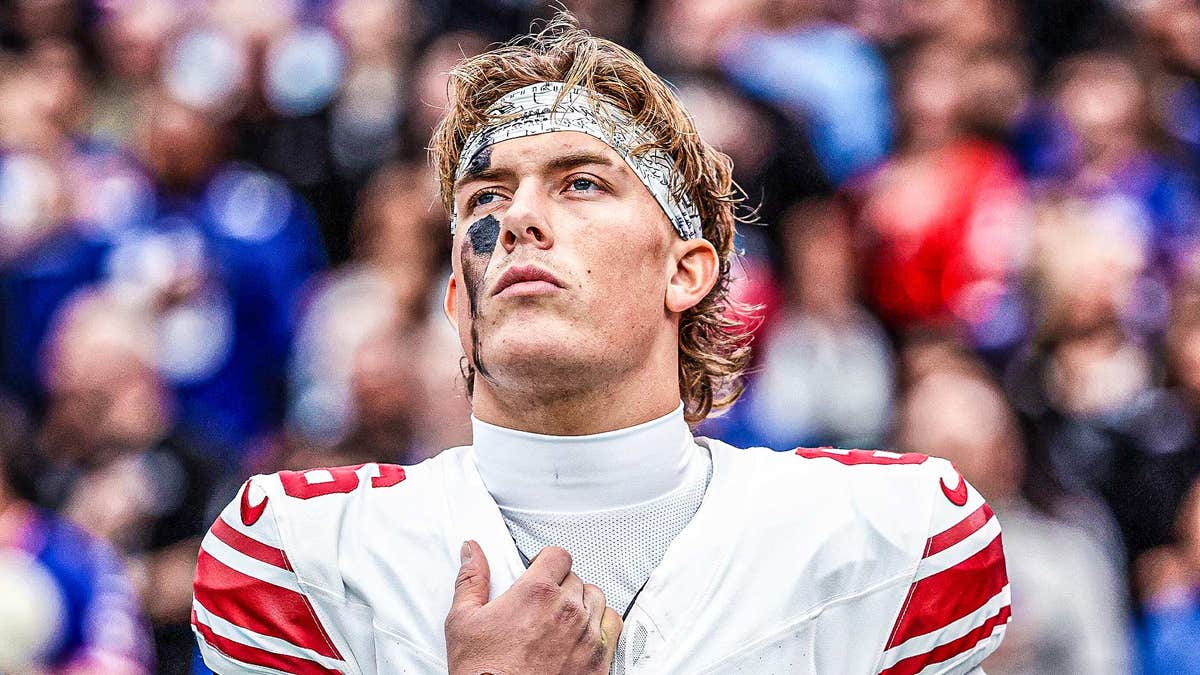 Giants QB Jaxson Dart Shuts Down Tim Tebow Comparisons: 'I'm Not Like That'