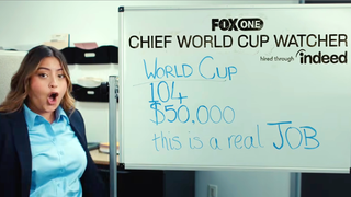FOX Sports, FOX One, Indeed Launch Search to Find 'Chief World Cup Watcher'