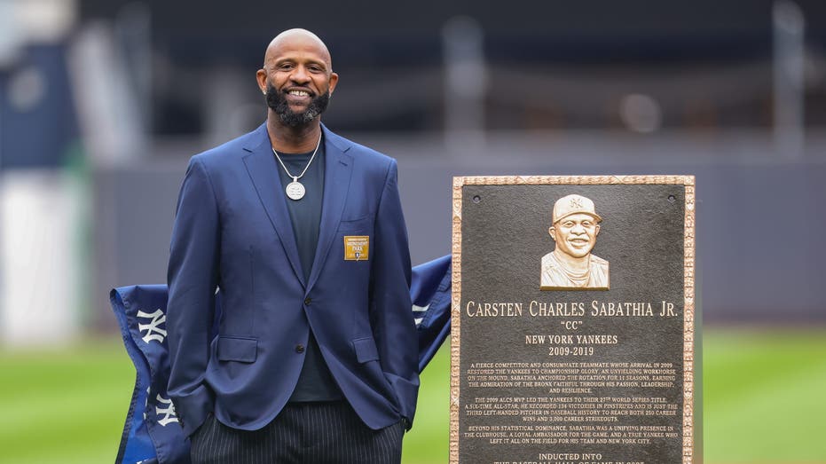 Yankees Retire Hall of Famer CC Sabathia's No. 52, Gets Monument Park Plaque