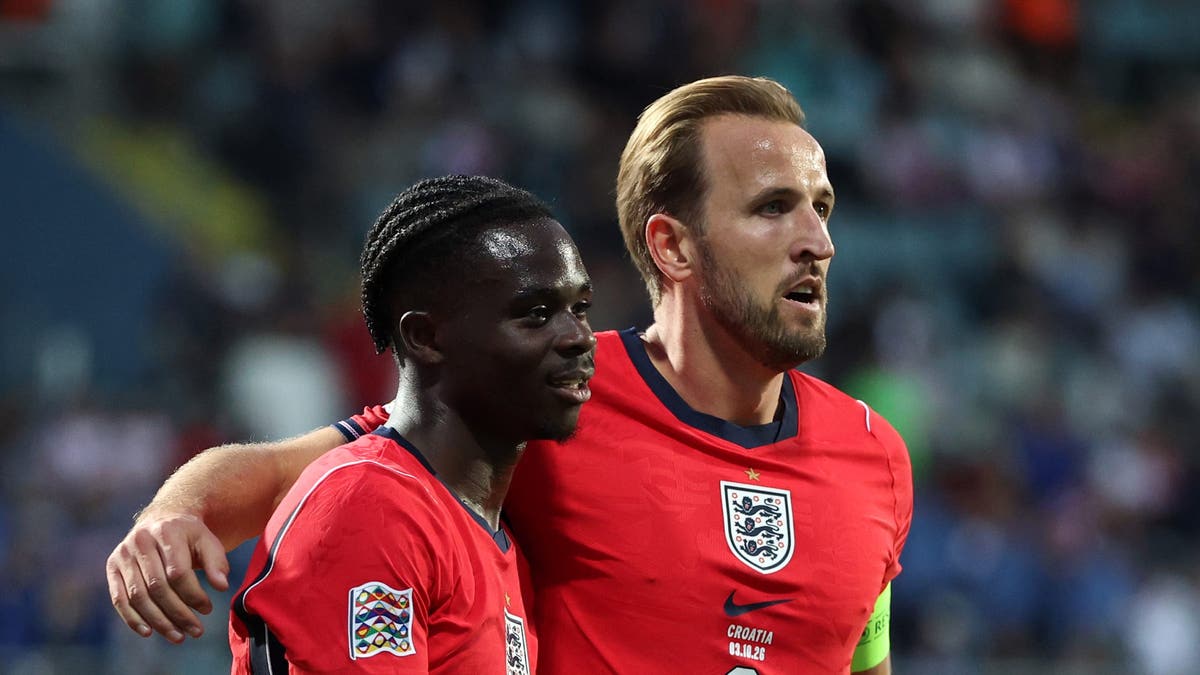 England Puts 7 Goals Past Croatia As Kane, Saka, Bellingham All Shine